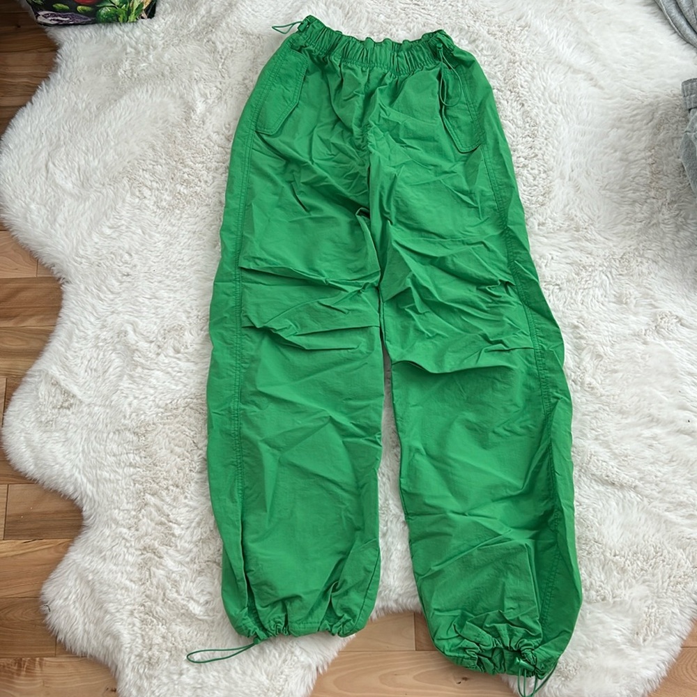 Green Athletic cargos